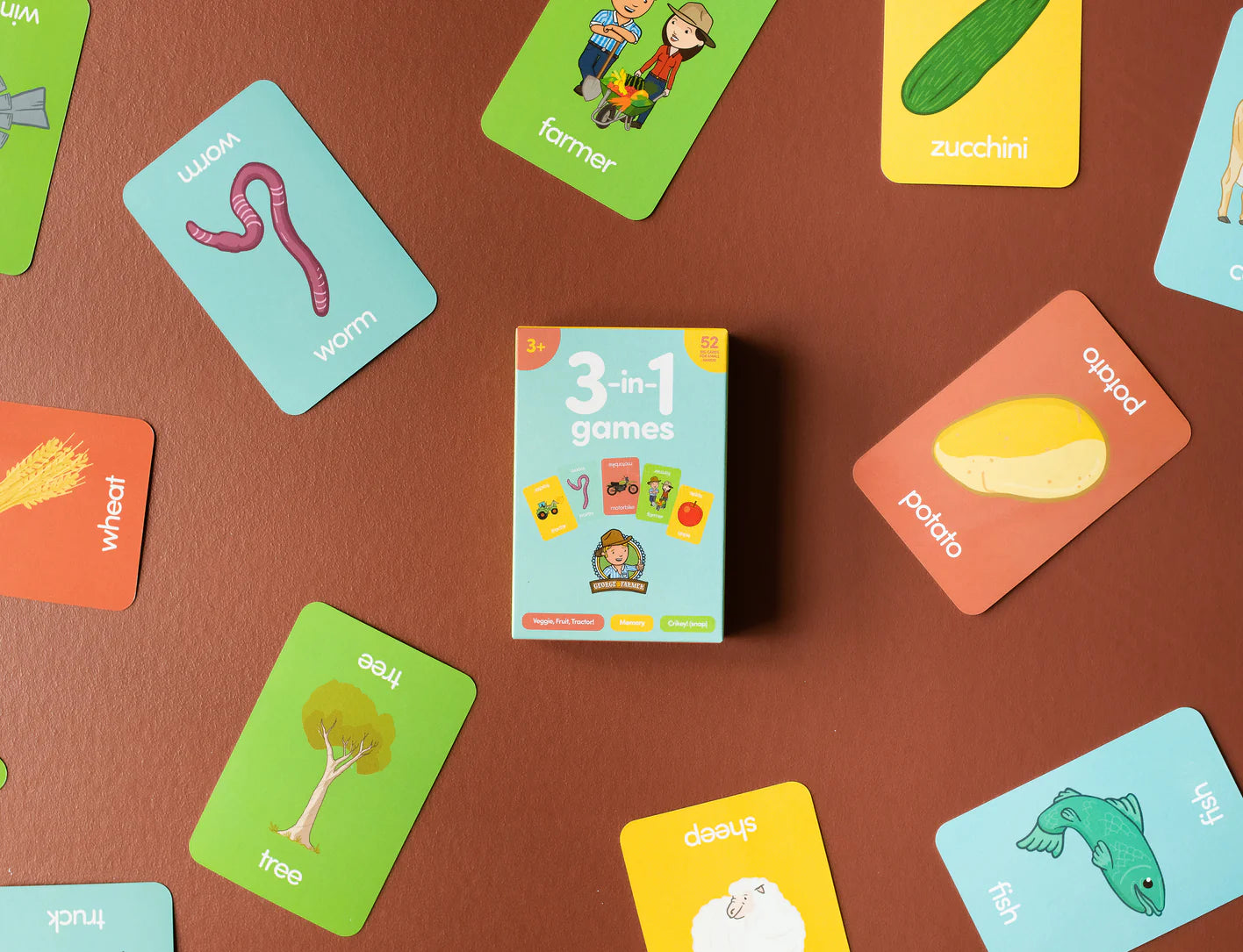 George the Farmer 3-in-1 Card Game