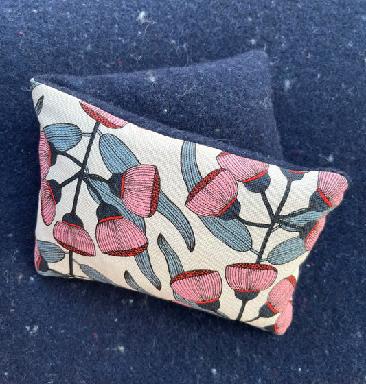 PREORDER Blue Eucalyptus Recycled Wool Heat Cold Packs