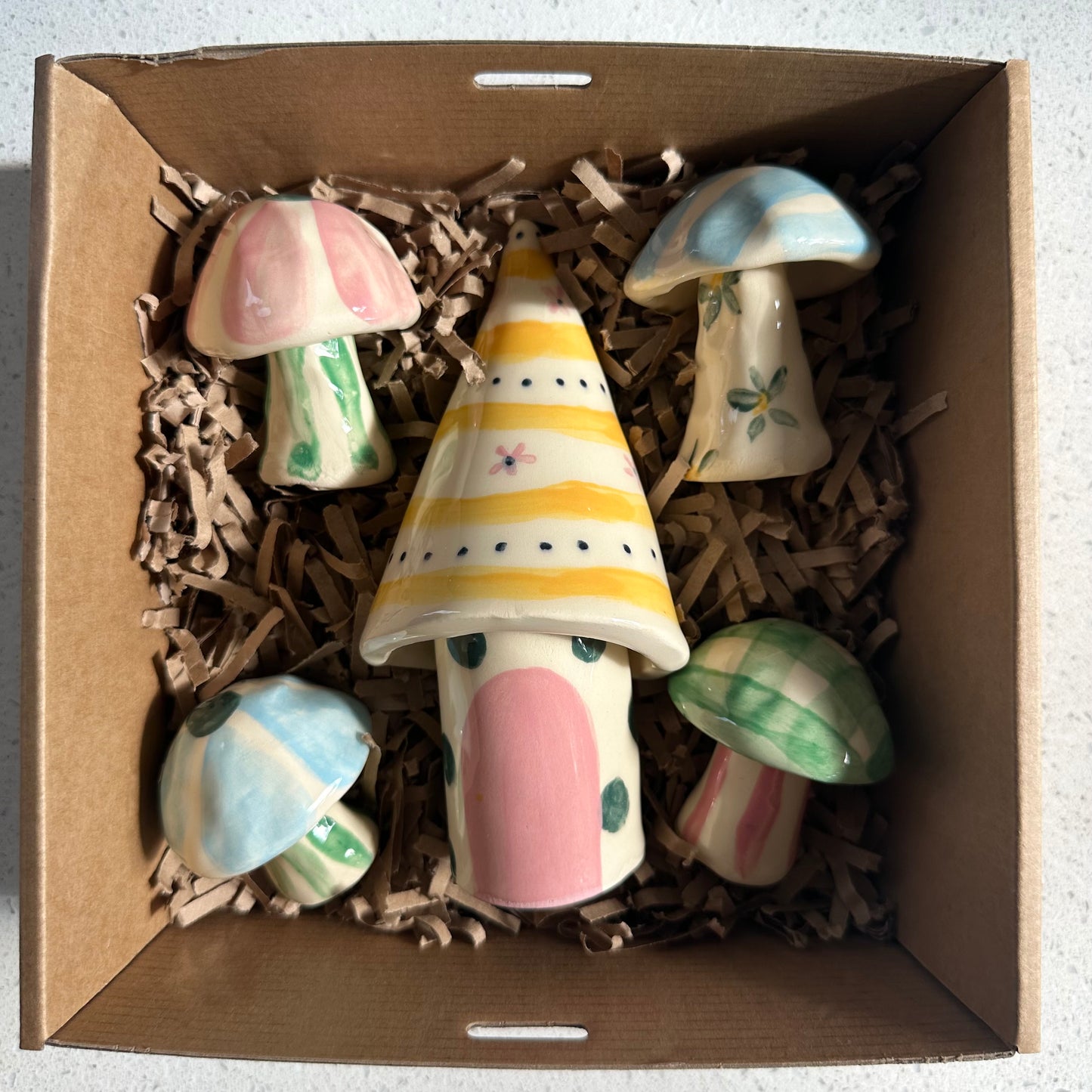 Ceramic Fairy House Sets | Sunrise