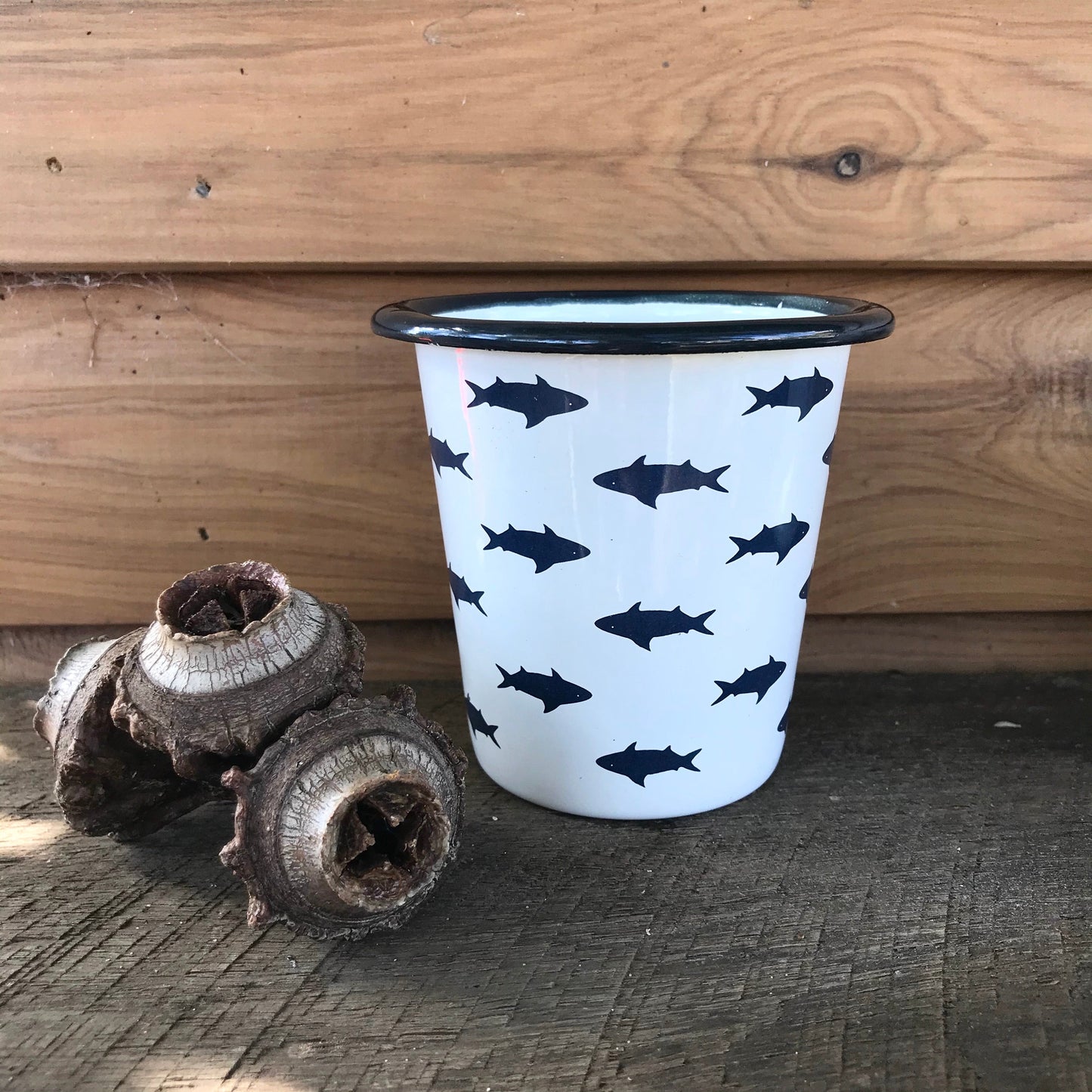 Shark Enamel Tumbler