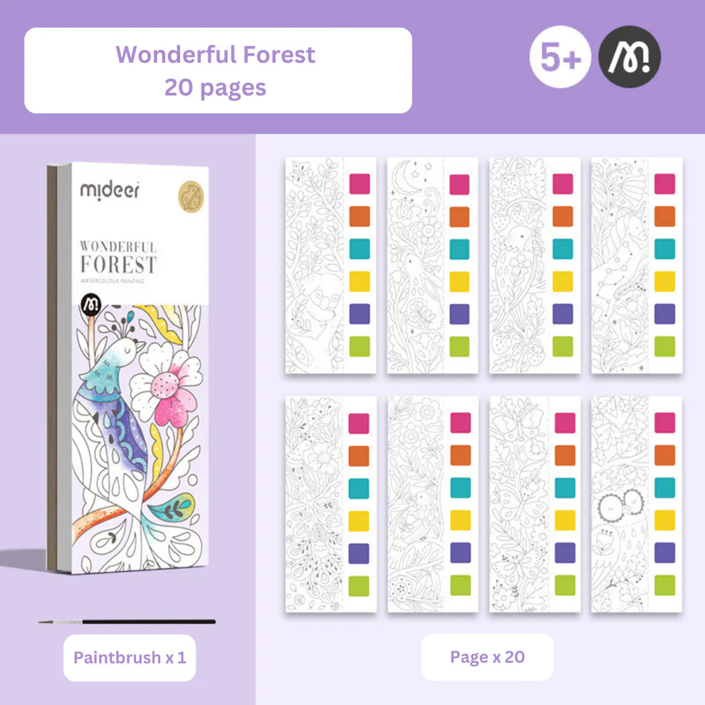 Watercolour Painting | Wonderful Forest