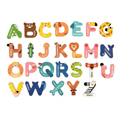 Animal Alphabet Letter Magnets