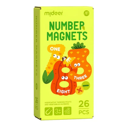 PREORDER: Fruit & Veg Number Magnets
