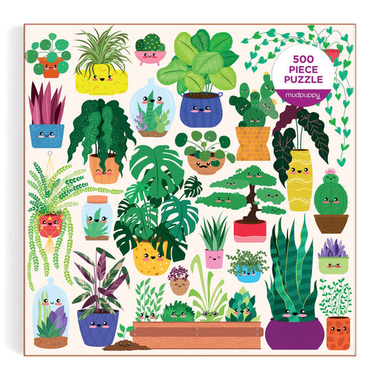 500pc Puzzle | Happy Plants
