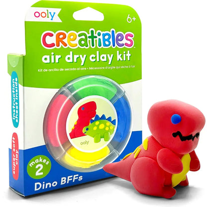 Creatibles Air Dry Clay Kit | Dino BFFs
