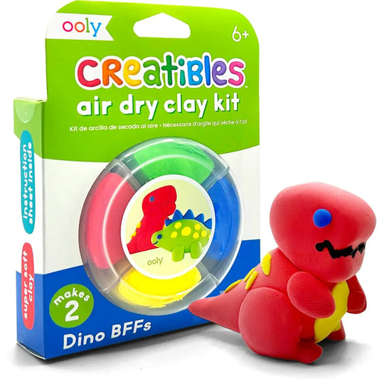 Creatibles Air Dry Clay Kit | Dino BFFs