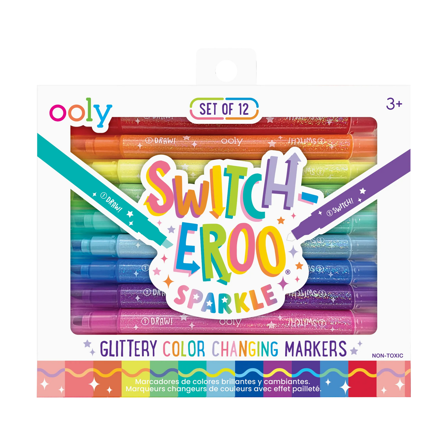 Switch-Eroo Sparkle Glittery Markers