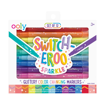 Switch-Eroo Sparkle Glittery Markers