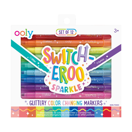 Switch-Eroo Sparkle Glittery Markers