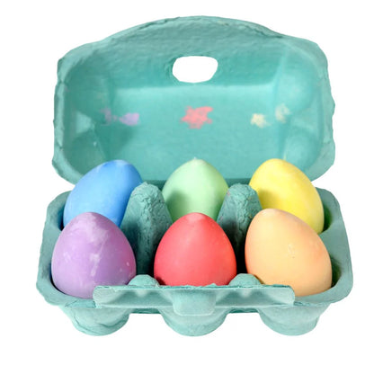 Coloured Chalk Eggs