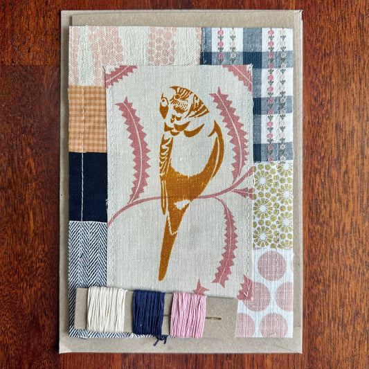 Budgie Slow Stitching Kit