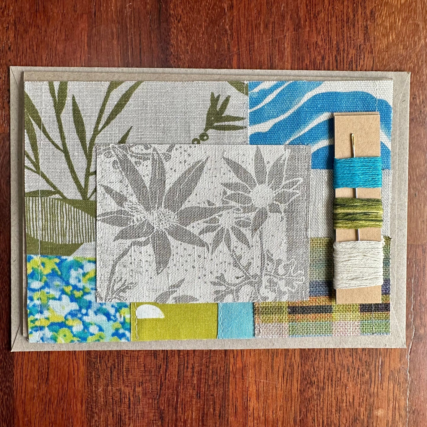 Flannel Flower III Slow Stitching Kit