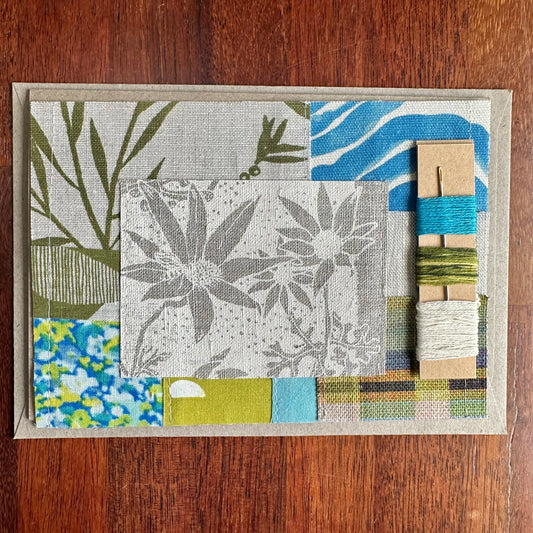 Flannel Flower III Slow Stitching Kit