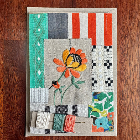 Orange Blossom Slow Stitching Kit