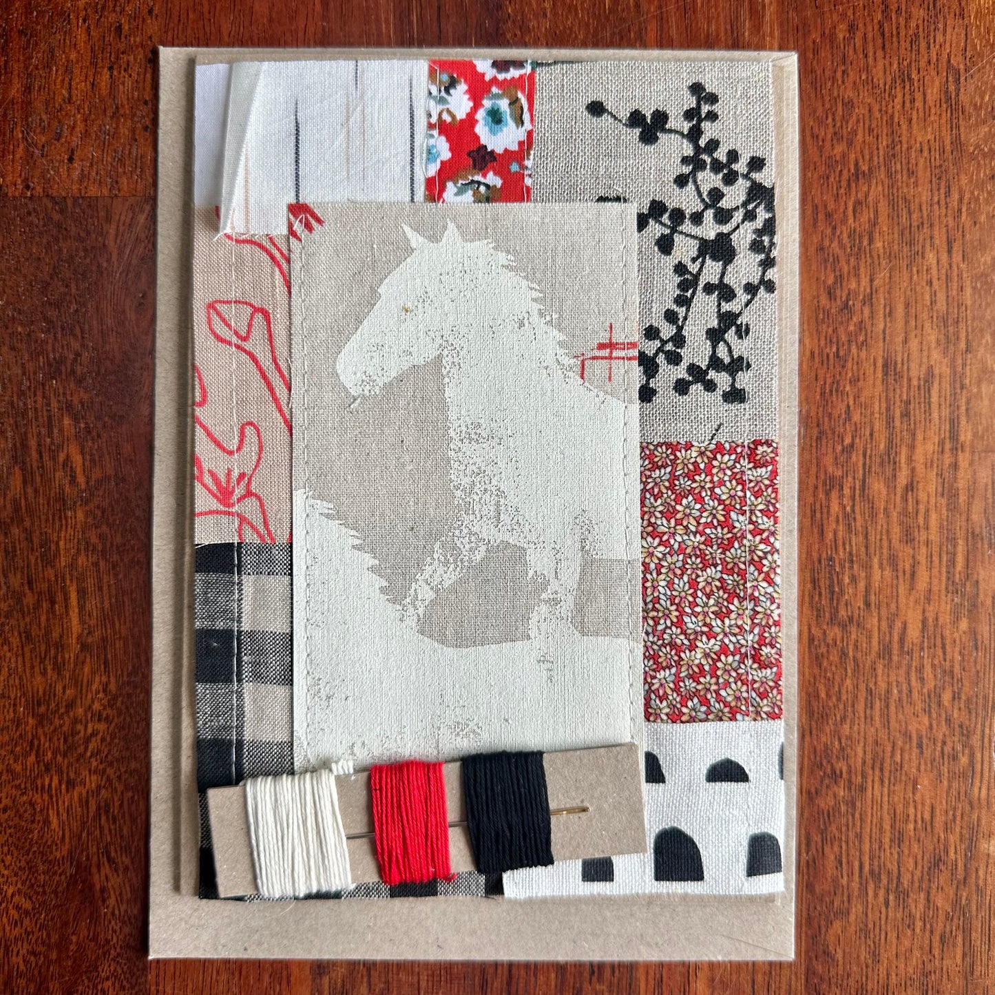 Wild Horses II Slow Stitching Kit