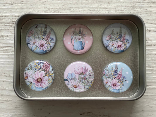 Spring Garden Magnet Tin