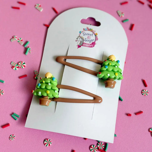 Christmas Hair Clips | Christmas Tree