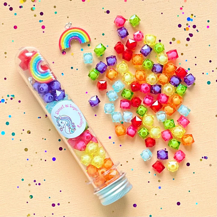 DIY Necklace Making Kit | Rainbow