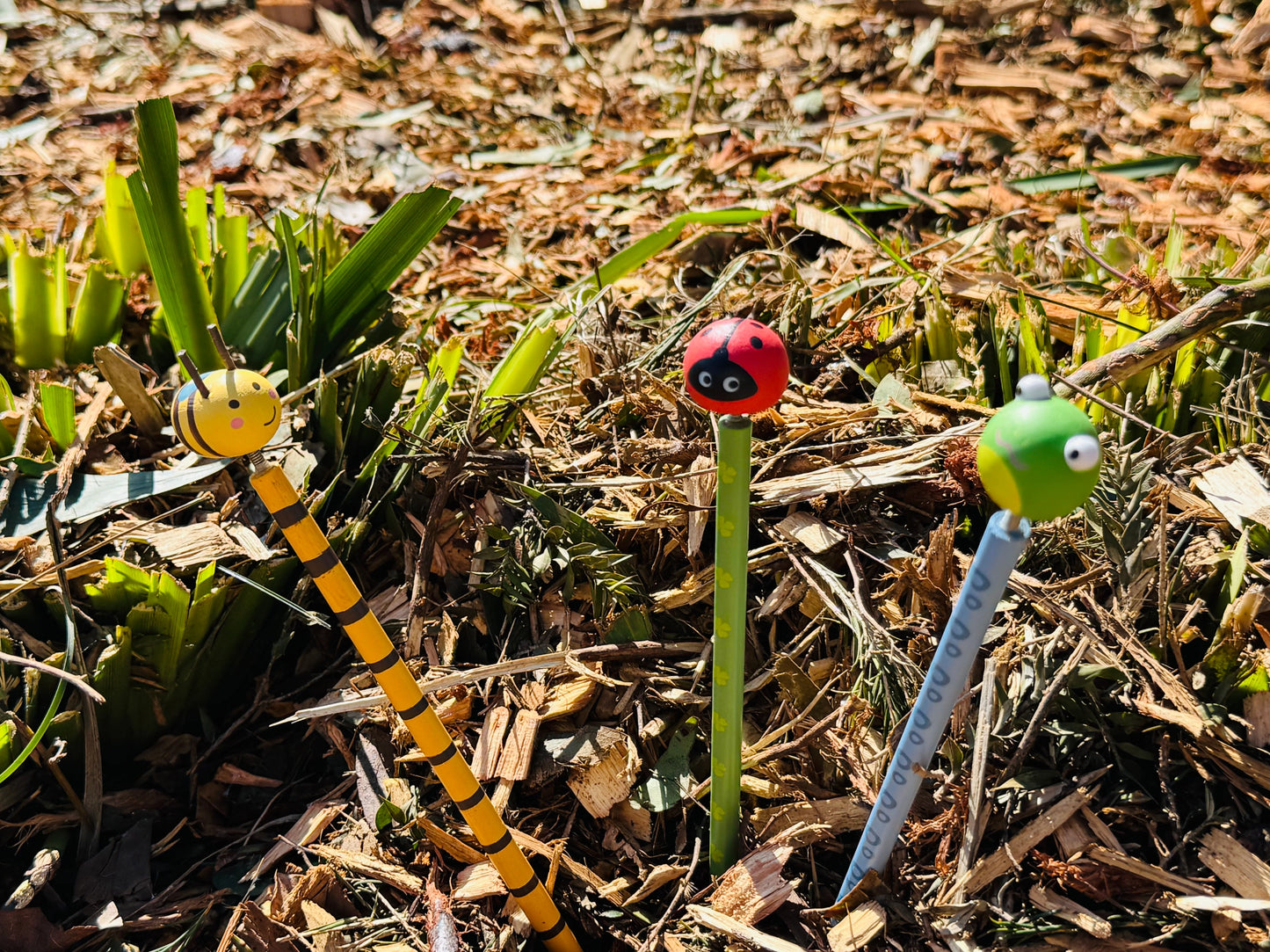 Garden Critter Wooden Novelty Pencils