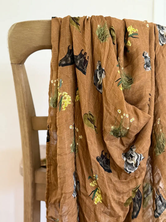 Bamboo Cotton Swaddle | Outback