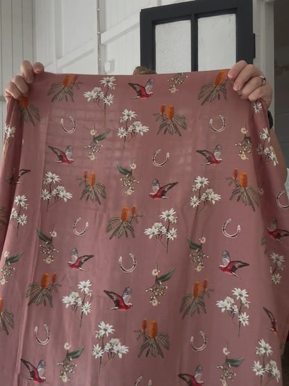 Bamboo Cotton Swaddle | Bush Princess
