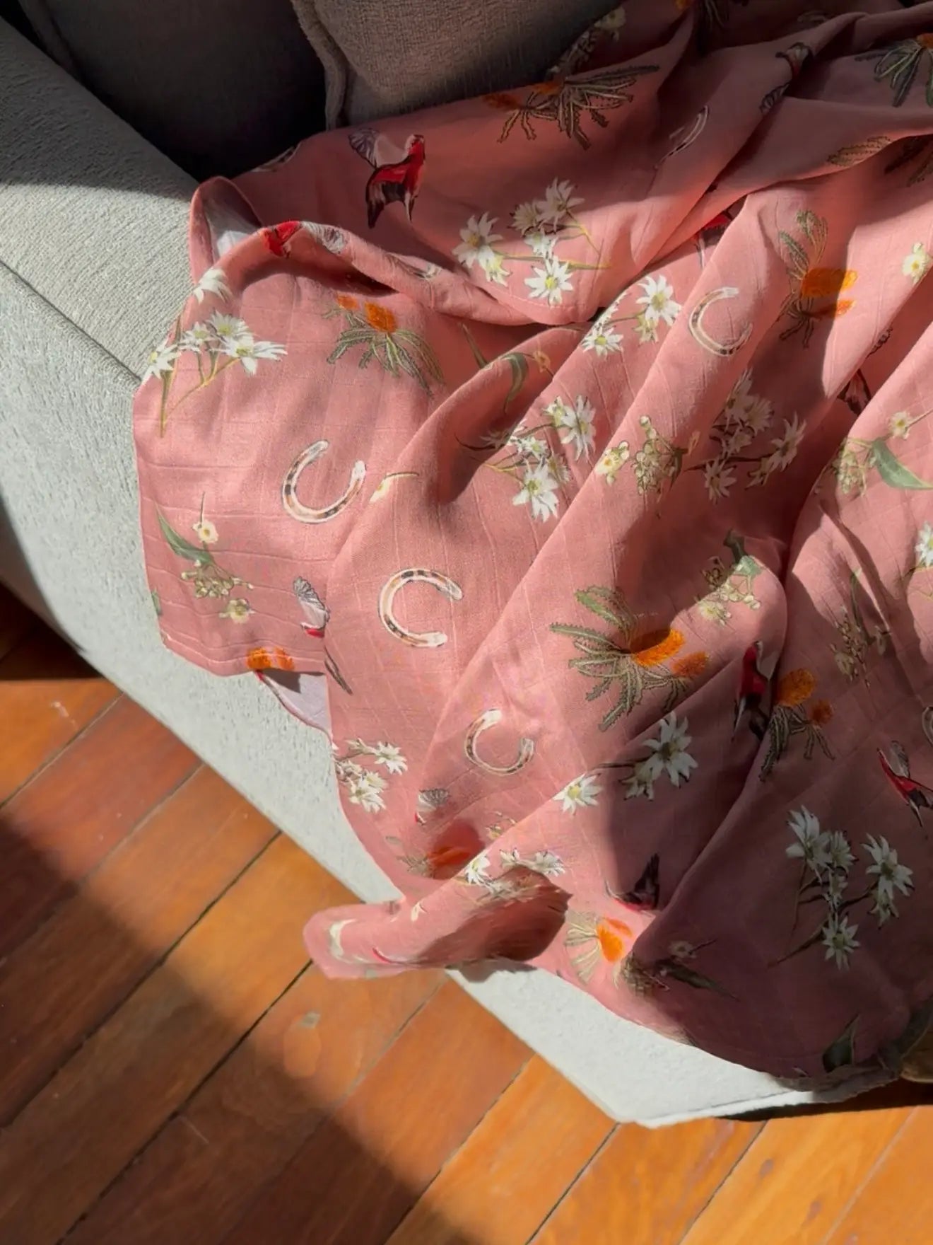 Bamboo Cotton Swaddle | Bush Princess