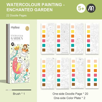 Watercolour Painting | Enchanted Garden