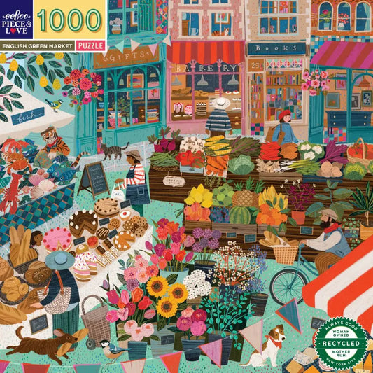 1000pc Puzzle | English Green Market