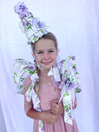 Lavender Dreams Ruffle Party Hat