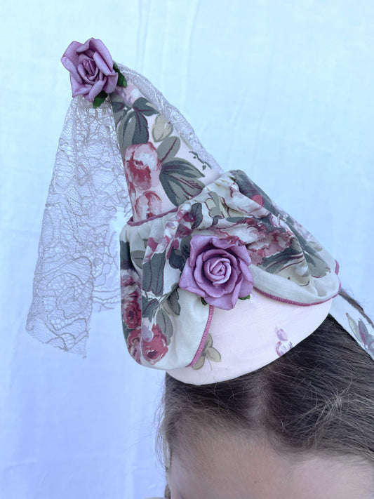 Classic Rose Ruffle Party Hat