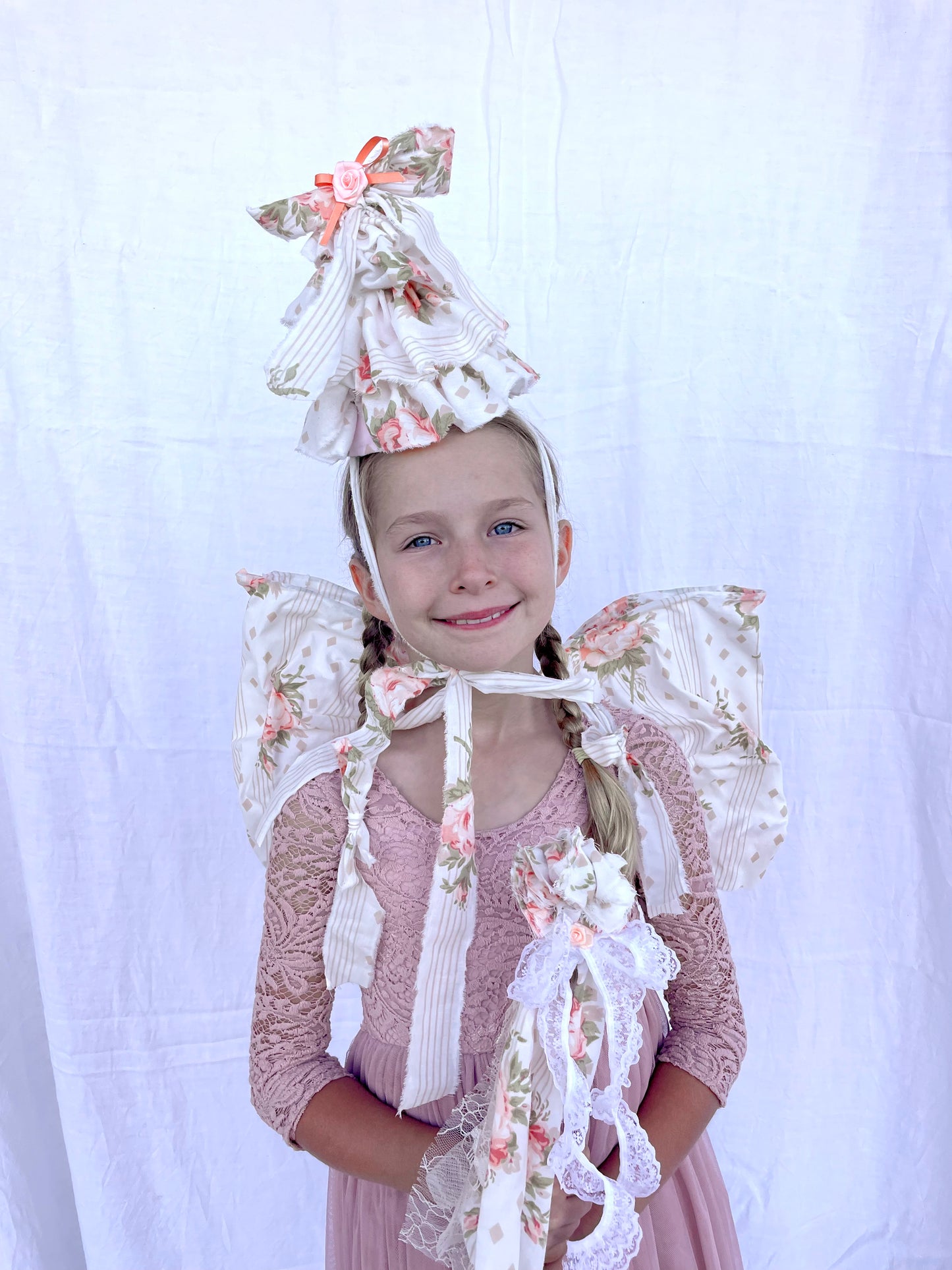 Peach Blossom Ruffle Party Hat – Wattle & Twine