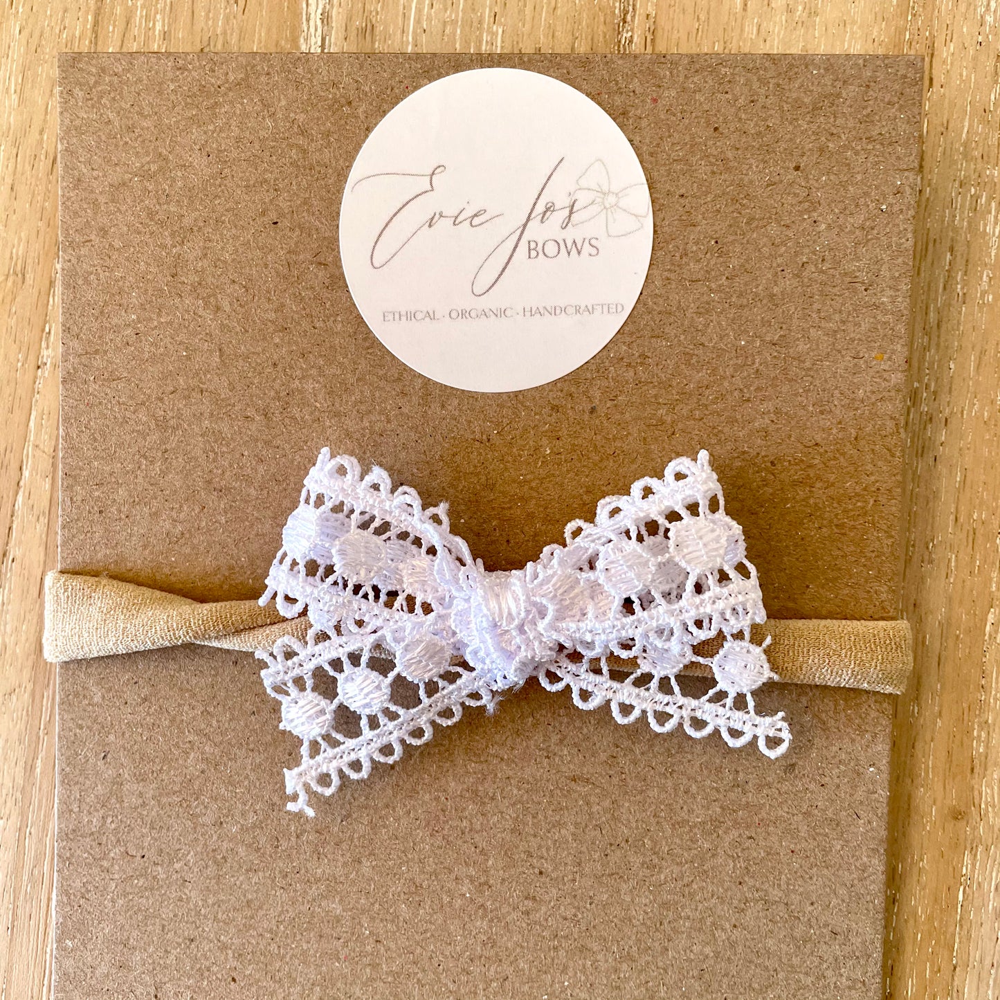 Heirloom Lace Baby Bow