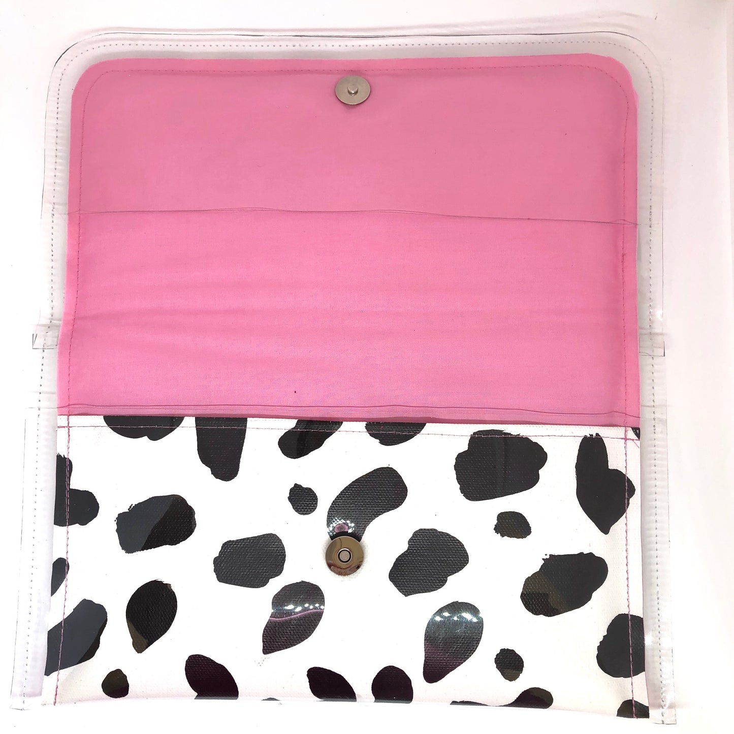 Large Clutch - Cow Print