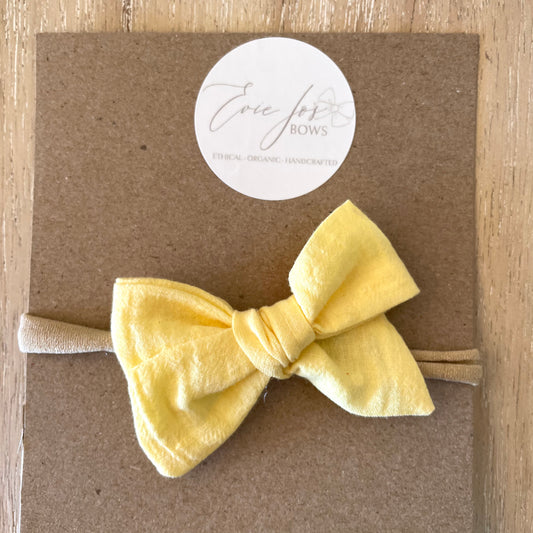 Buttercup Baby Bow