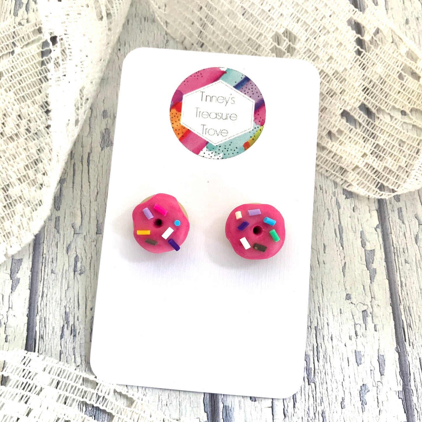 Wattle and Twine - Tinney Treasure Trove Donut Earrings