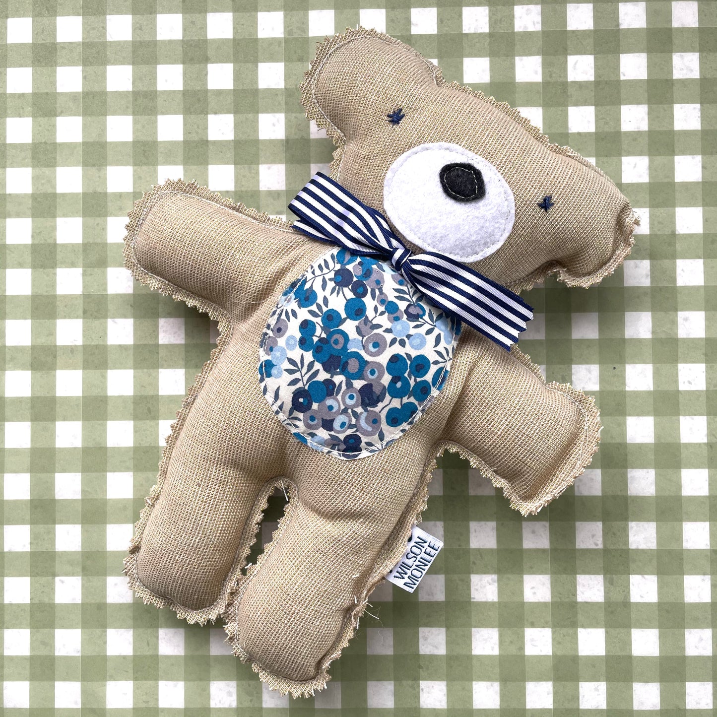 Blue Wiltshire Teddy Bear