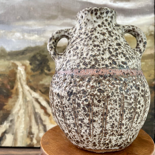 Rustic Speckled Vase